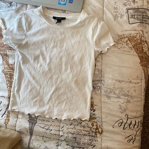 White shirt from forever 21